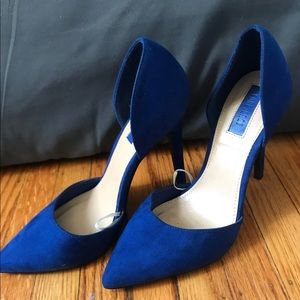 Forever 21 Royal Blue Heels